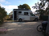 Nw plekje op de camping