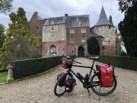 Mijn overnachtingsplek.... oh nee, toch niet