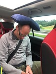 Slapen in de auto, je doet wat je kunt