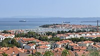 Uitzicht op kust
