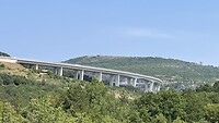 Uitzicht op brug