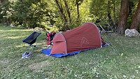 Ik sta op een echte camping!