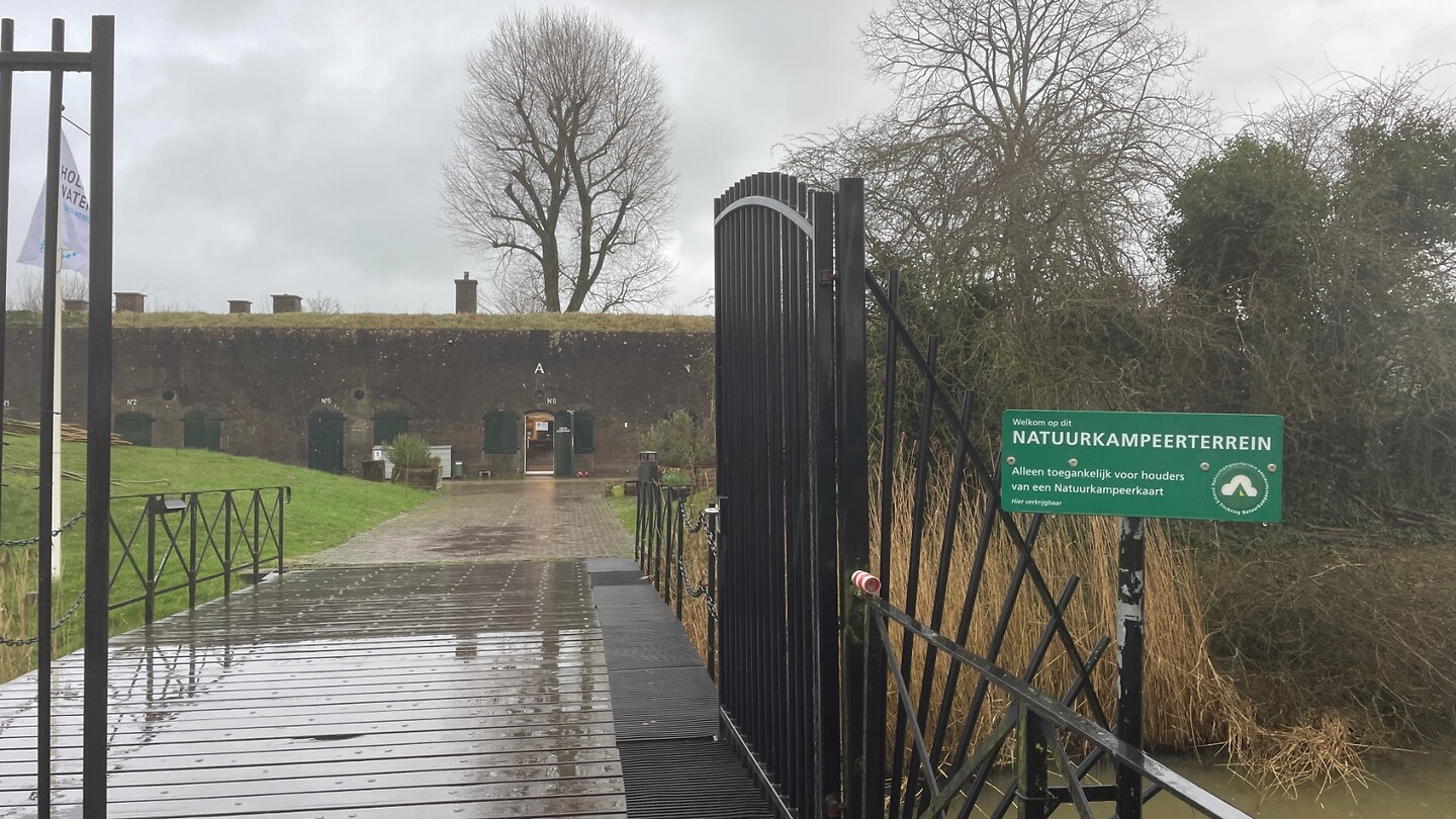 Oude kampeerplaats Fort