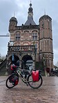 Fiets bij de Waag in Deventer