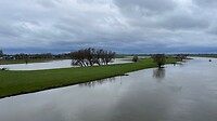 Hondsbroeksche Pleij en IJssel vanaf brug