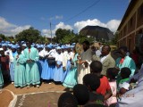 Katholieke feestdag in Lusangazi