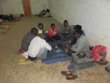 Kaarten in boy's hostel