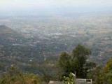 Uitzicht over de stad Zomba