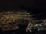 Johannesburg vanuit het vliegtuig