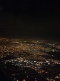 Johannesburg vanuit het vliegtuig