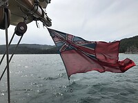 Aankomst in Setúbal om de schipper op te halen