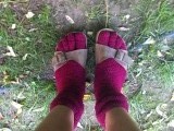 Miss bigfoot.nl! Wel lekker warm in de ochtend...