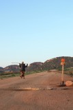 On the road in Kenya