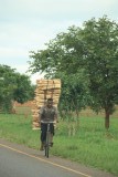 On the road in Zambia