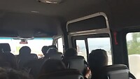 Muziek in de bus in Valparaíso