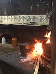 Keuken van het restaurant