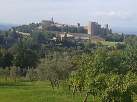 Typisch Toscane landschap