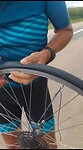 Noodspaak reparatie Kevlar spaak