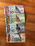 Bankbiljetten van de NZdollar
