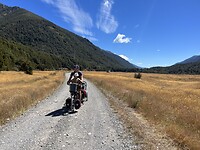 Fietsen in een nationaal park