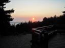 Sunset from the lodge