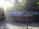 The campers' shower building