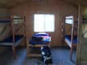 Inside a cabin