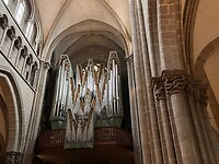Geneve,Orgel in de kathedraal