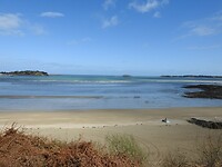Eb en vloed doen hun werk op Pointe du Chevet
