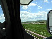 Hier is de kop van de trein...