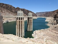 Hier begint Lake Mead