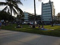 Lummus Park vult zich geleidelijk