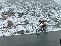 Felix op weg naar de top