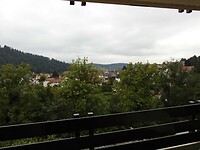 Uitzicht op Gernsbach in het Zwarte Woud