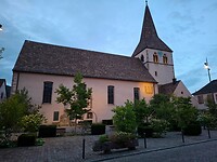 De kerk in het licht gezet