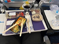 The meal itself, not bad he?