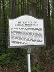 The sign of the battleground
