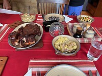 So much sweet food, I am spoiled by Wayne and Diana