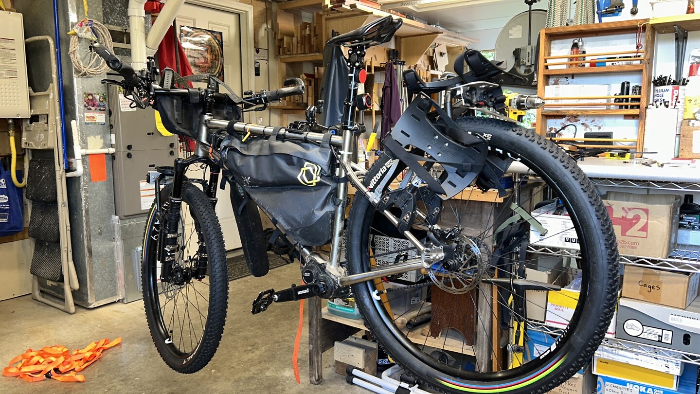 "The Broken Road" on the stand for buildup