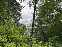 Beautiful view to the bay from the Chuckanut drive