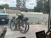 My great bicycle (TBR Sonder) outside