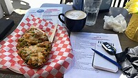 Nice bread and great Indian Tea