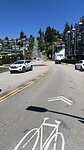 That incredible steep hill towards Vancouver