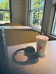 Waiting for Spencer at Mc Donalds