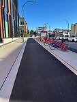 A nice bicycle sharing system together with a smooth bicycle path