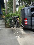 the bicycles