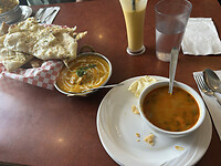 Nice meal in the restaurant