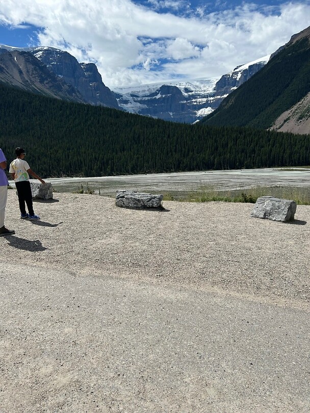 The glacier, or what was left of it.....