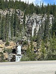 a lot of waterfalls along the road