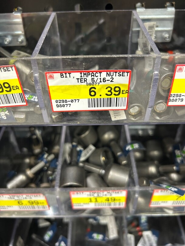 More nuts and bolts for extra repair and spare.....